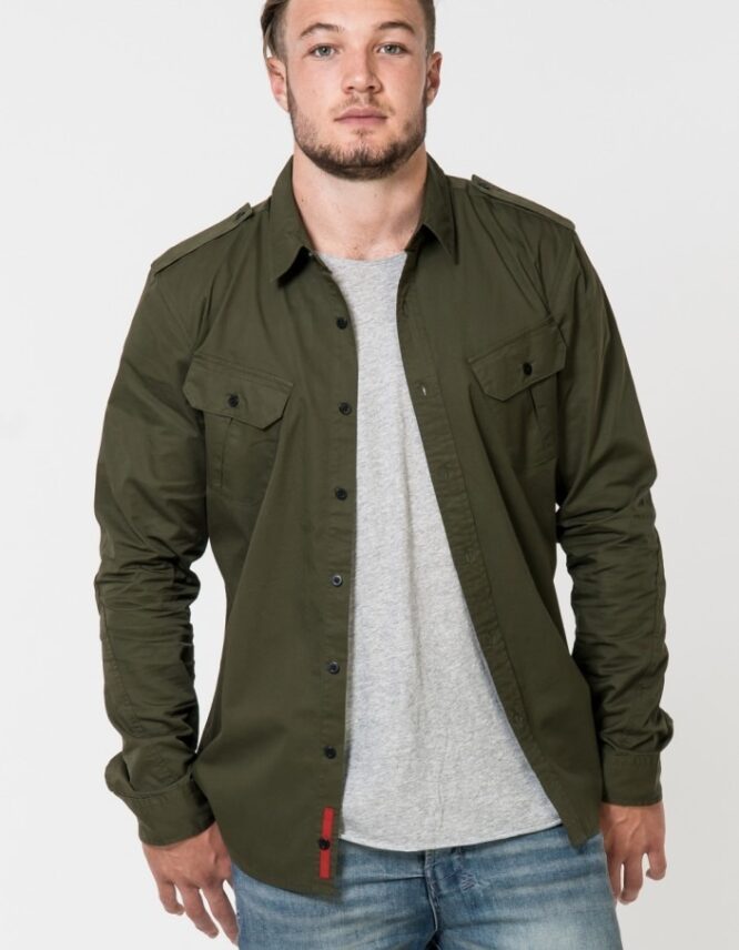 Dress Shirt Front Placket